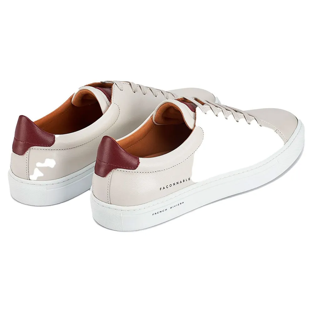 Chaussures Faconnable Fabriquées En Italie - Mocassins Vernis - Taille 9.5 US Homme - Occasion