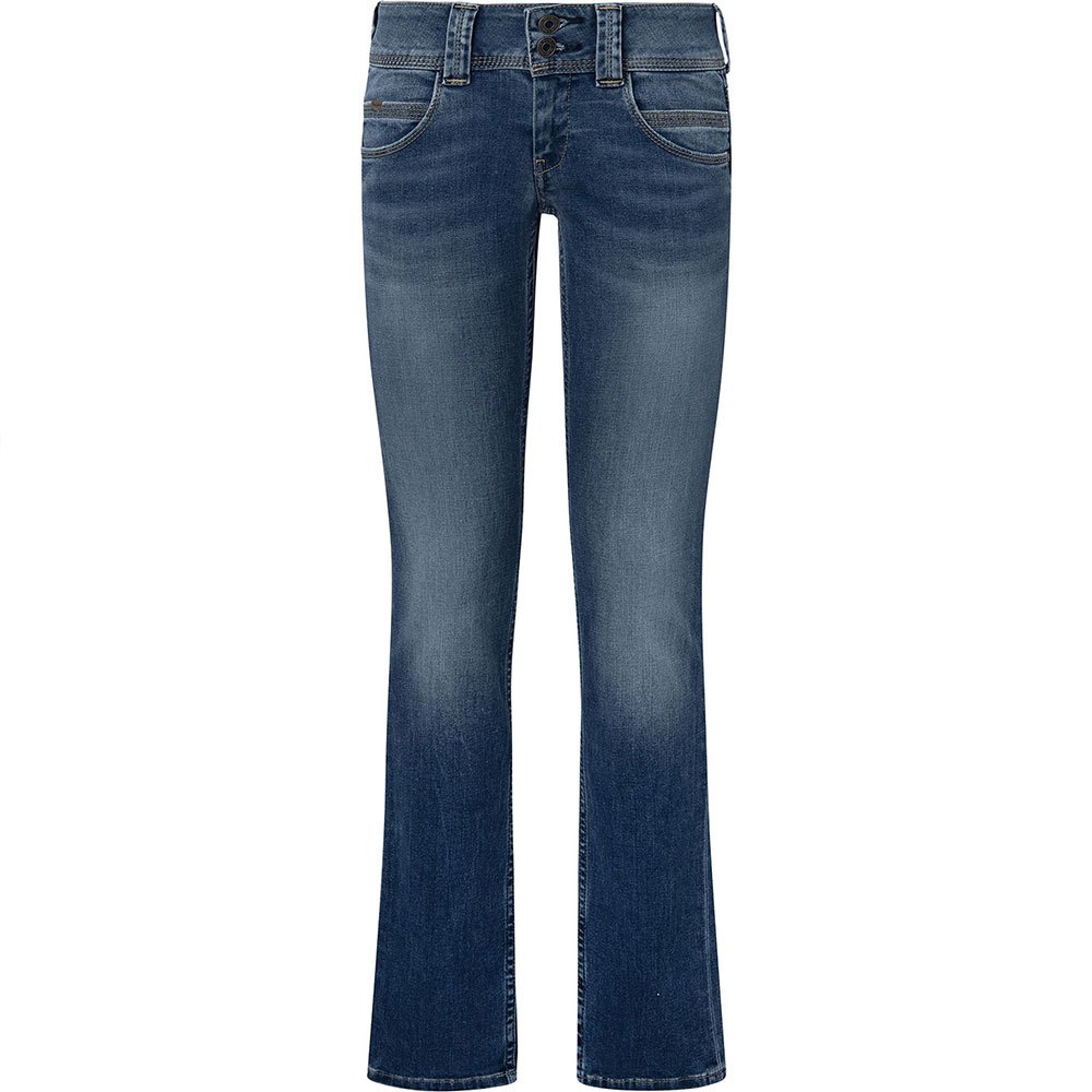 Pepe Jeans Denim Venus Jeans in Blue Womens Clothing Jeans Straight-leg jeans 