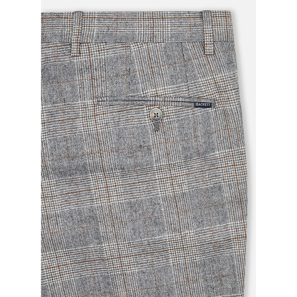 Hackett Wool Cashmere Check Spodnie