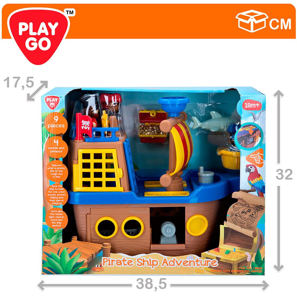 geld Helder op Optimaal Playgo Speelgoed Piratenschip Veelkleurig | Kidinn