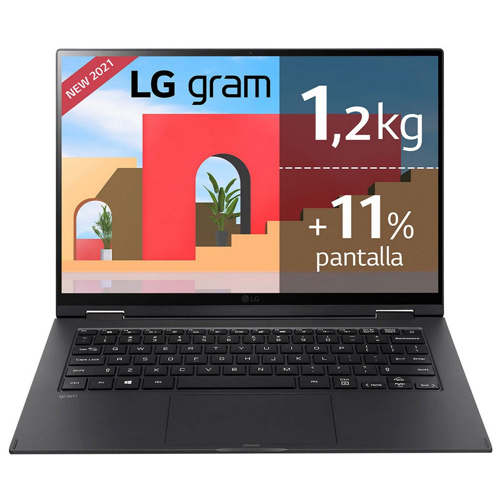 LG Gram 14T90P-G.AA78B 14´´ I7-1165G7/16GB/512GB SSD 14´´ I7-1165G7/16GB/512GB SSD Bærbar