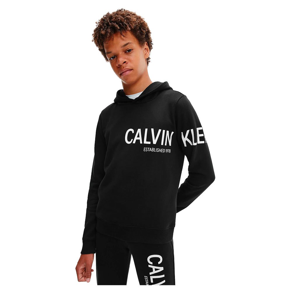 Calvin klein jeans Inst Hero Logo Sweatshirt Black | Dressinn