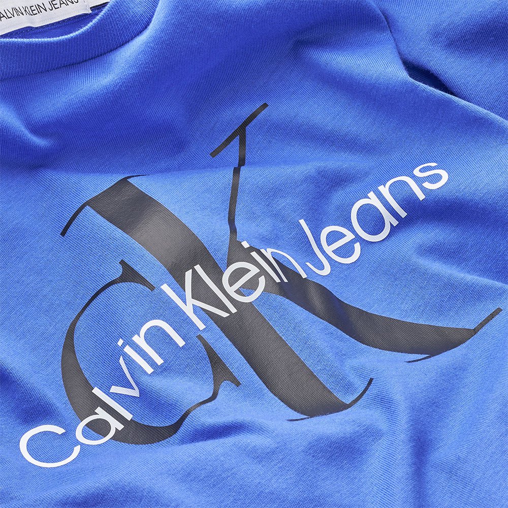 Calvin klein jeans Monogram Logo Unisex T-shirt met korte mouwen