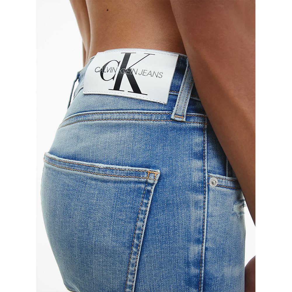 Conclusie Op de grond Afdeling Calvin klein jeans Super Skinny Een Broek Blauw | Dressinn
