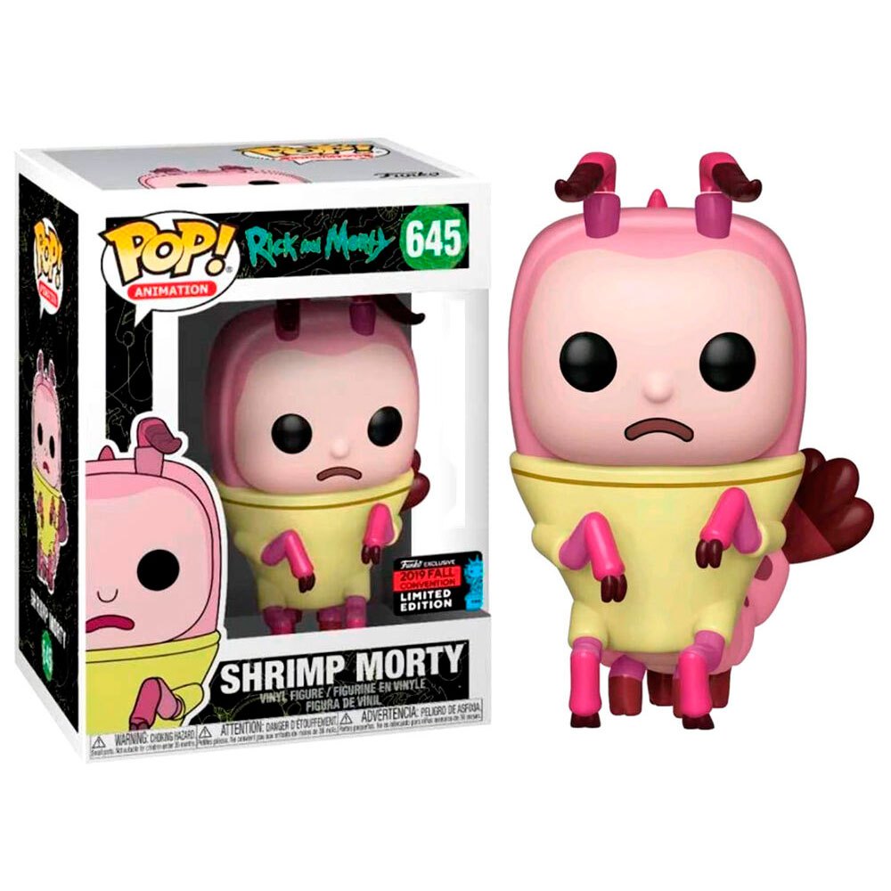 Funko POP And Morty Shrimp Morty Exclusive