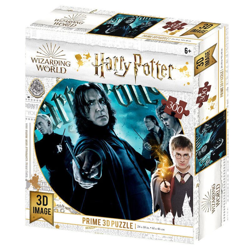 Prime 3d Harry Potter Lenticular Slytherin Puzzle 300 Torba Z Podwójną Końcówką