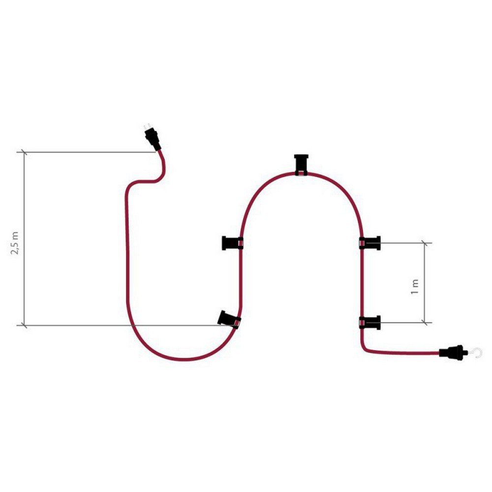 Creative cables Lumet System Luce Ghirlanda 5 Lampadine 7.5 M