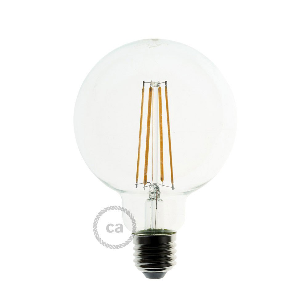 Creative cables Textile Dome Hanging Lamp 1.2 m With Light Bulb