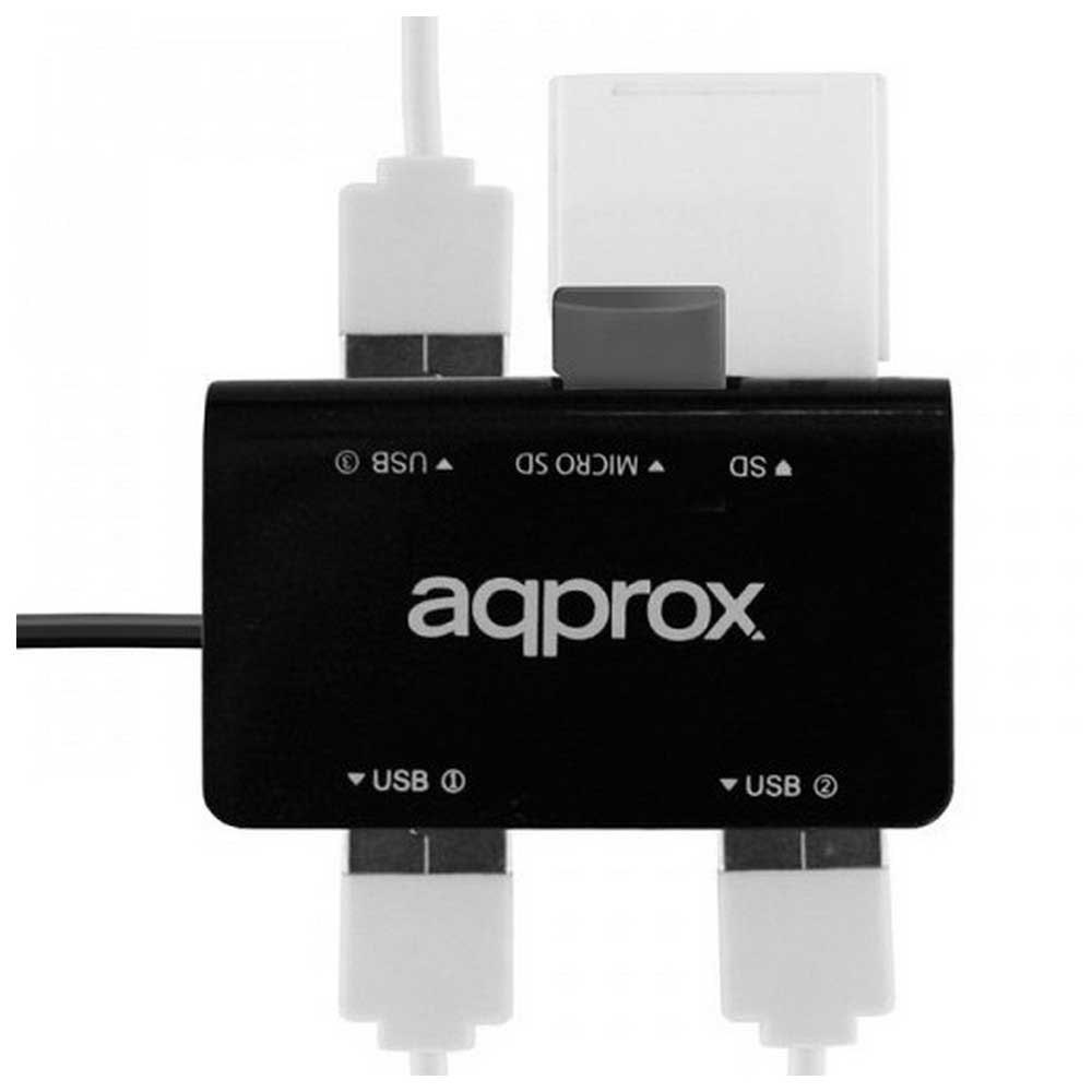 Approx Eixo APPHT8B USB 2.0 3 Puertos