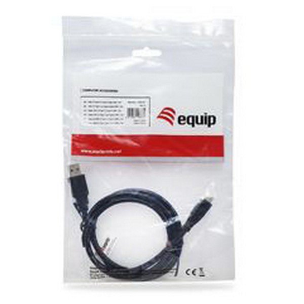 Equip Kabel USB 2.0 To USB B 1 M