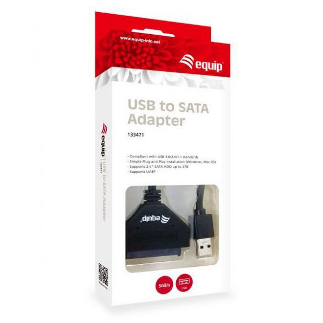Equip SATAアダプターへ USB 3.0