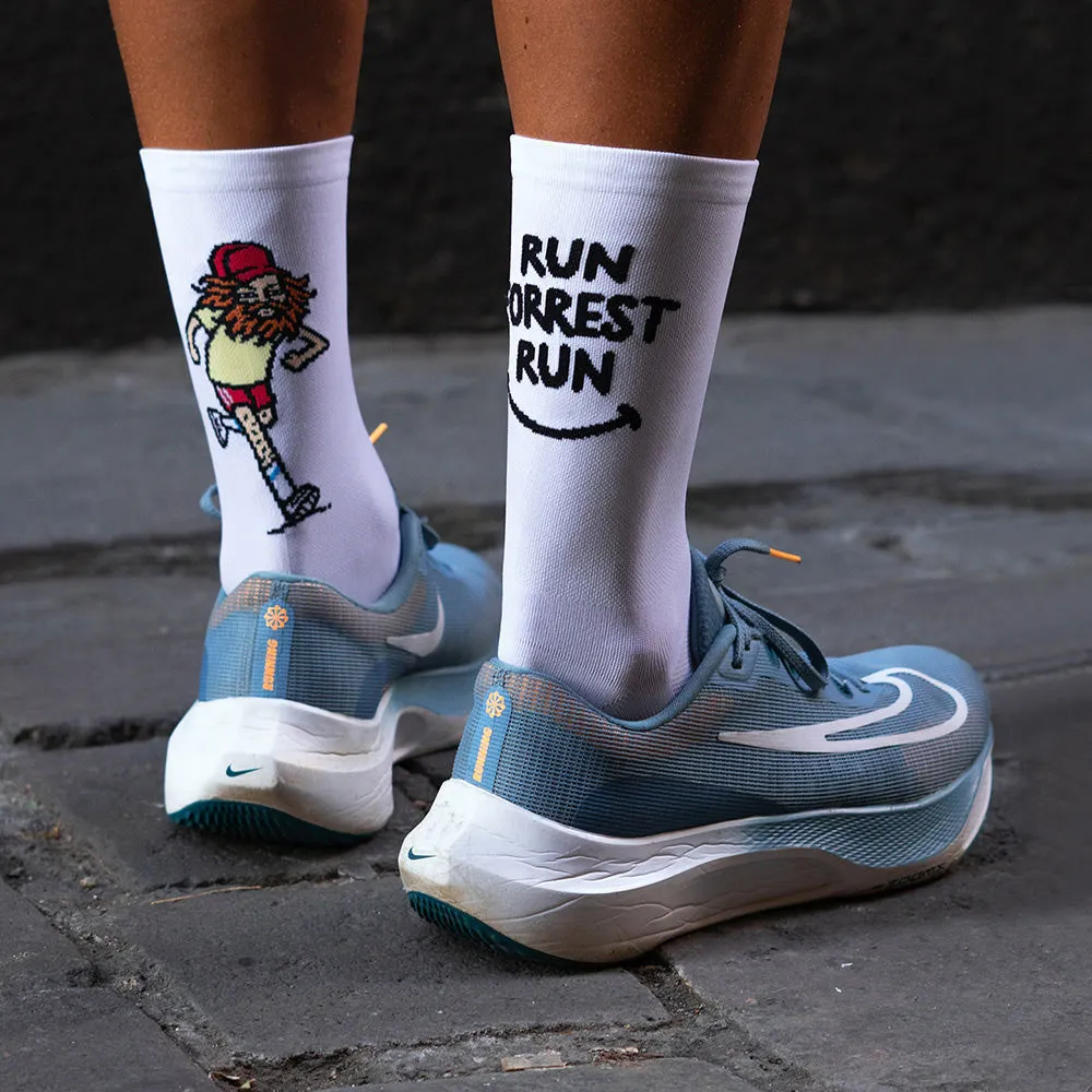 Chaussettes De Course Anytime Anywhere, Tricotées En Noir Et