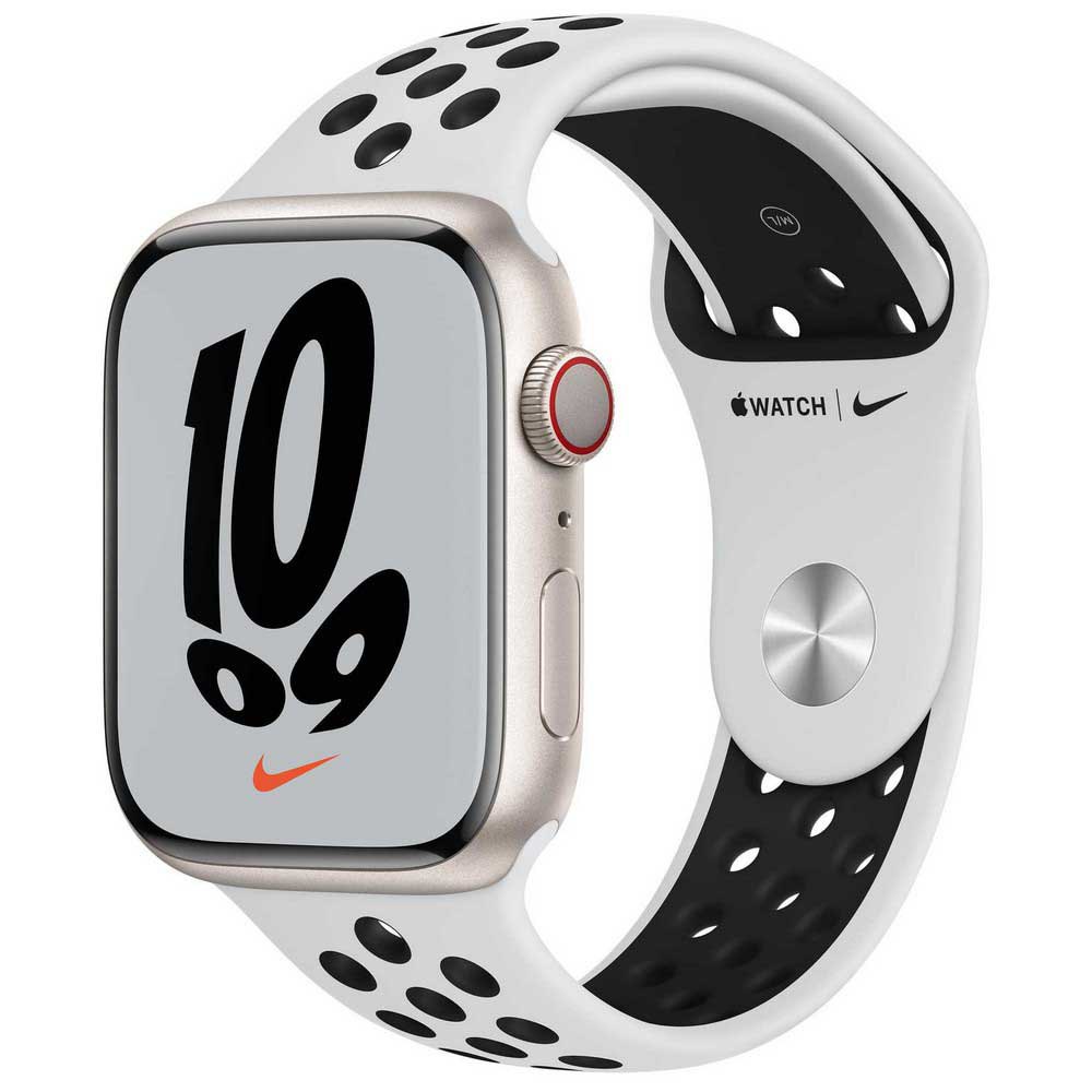 Apple Watch Nike Series 7 GPS+Cellular 41 mm Plateado