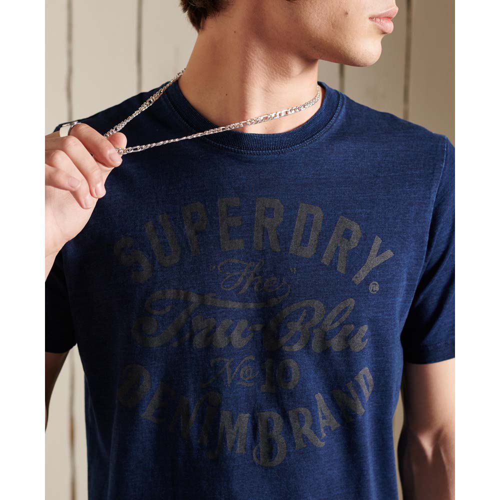 Superdry Script Style Workwear T-shirt met korte mouwen
