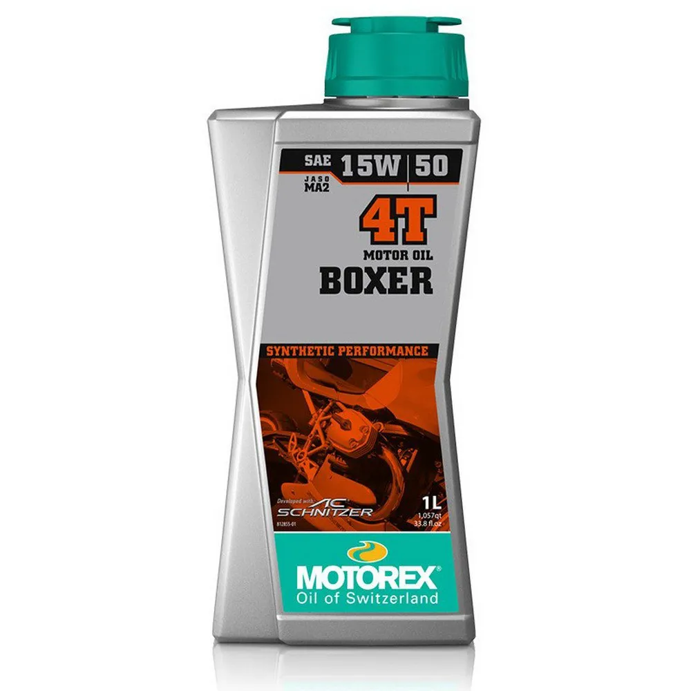 Motorex Motor Oil Boxer 4T 15W50 1L Motardinn