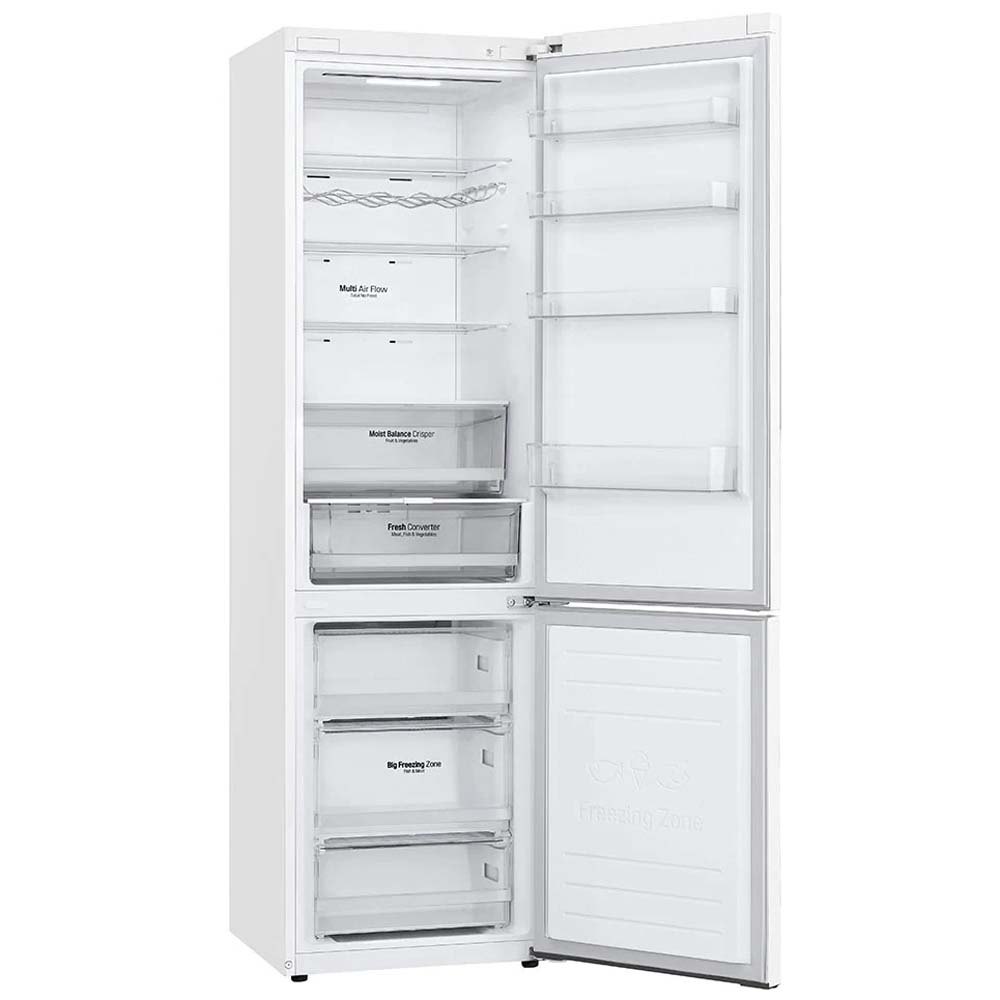LG GBB62SWFGN Συνδυασμός Ψυγείο