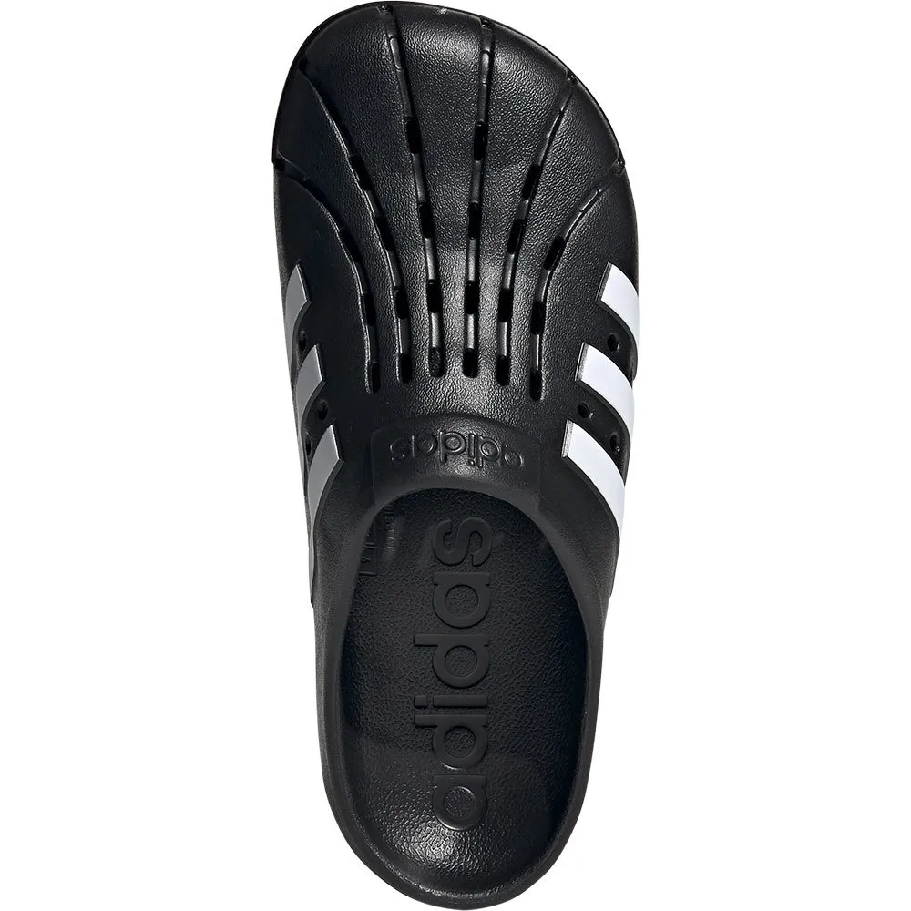 Traskor Blue adidas Adilette Clog träskor Svart | Dressinn