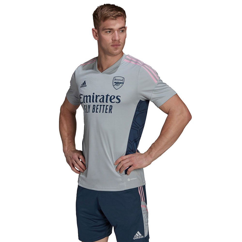 conjunctie Graan constant adidas Arsenal Training 22/23 Short Sleeve T-Shirt Grey | Goalinn