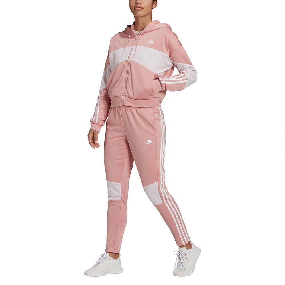 Mening ik ben verdwaald Uitdrukkelijk adidas Sportswear Bold Block Track Suit Pink | Dressinn