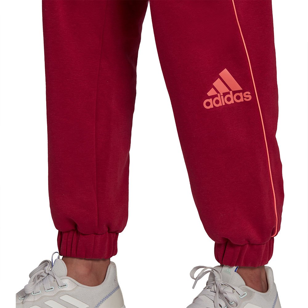 Fondo verde alabanza Mayor adidas Sportswear Pantalones CB Rojo | Dressinn