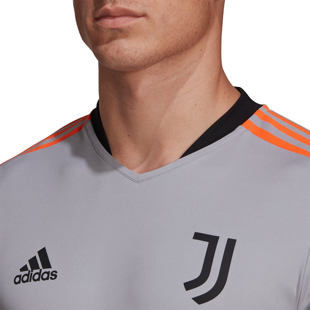 Mens White Juventus FC Football Training Jersey Shirt Short Sleeves Top 