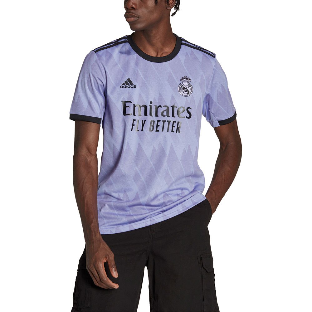 silueta Prematuro esculpir adidas Camiseta Manga Corta Real Madrid Segunda Equipación 22/23 Lila|  Goalinn