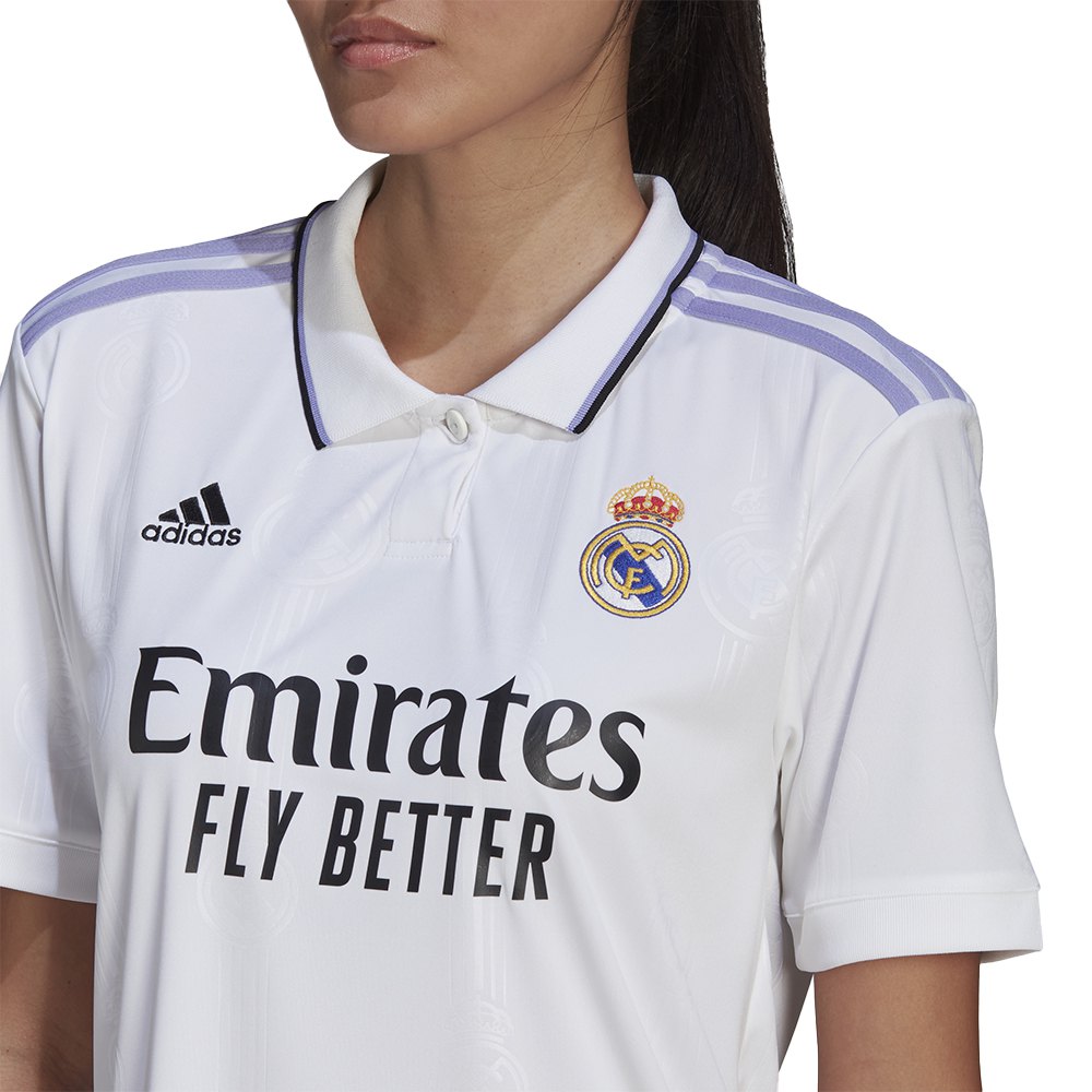 Inspección Mezquita satélite adidas Camiseta Manga Corta Real Madrid Primera Equipación 22/23 Mujer  Blanco| Goalinn