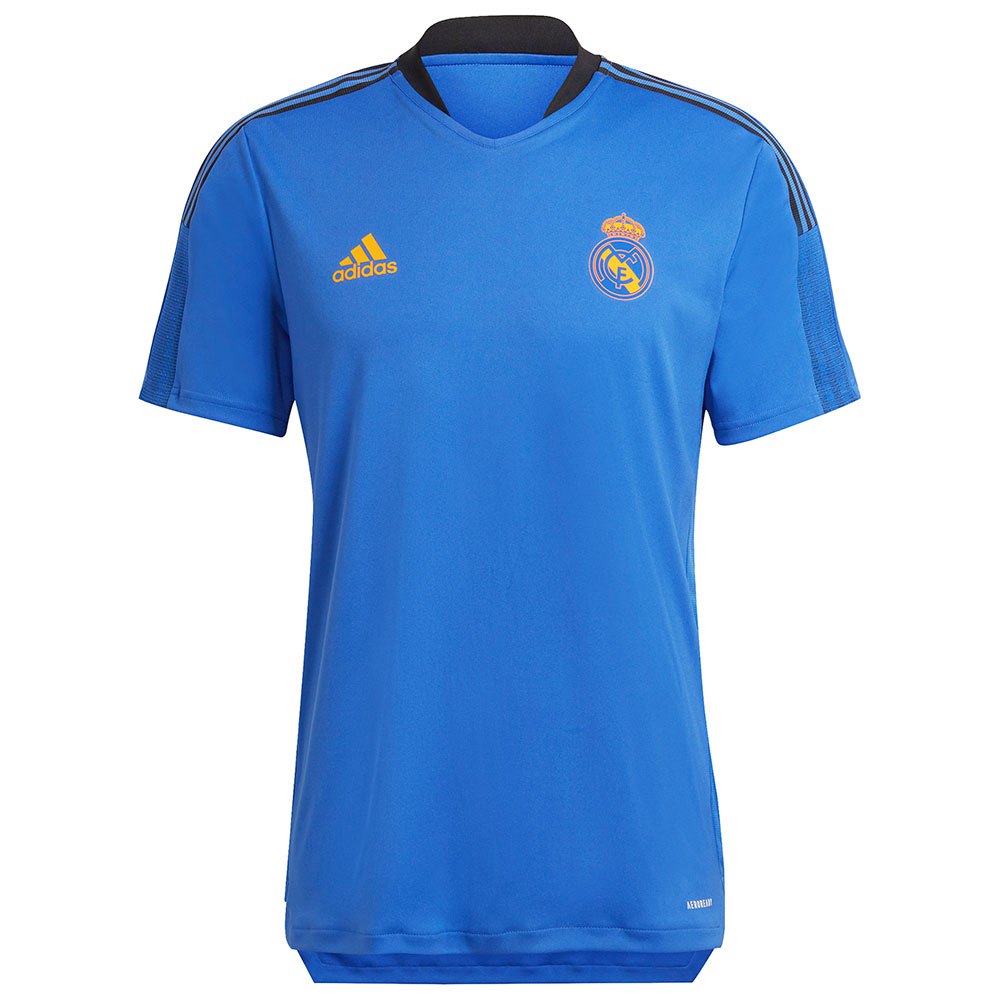 adidas Camiseta Corta Real Madrid Entrenamiento 21/22 Azul|