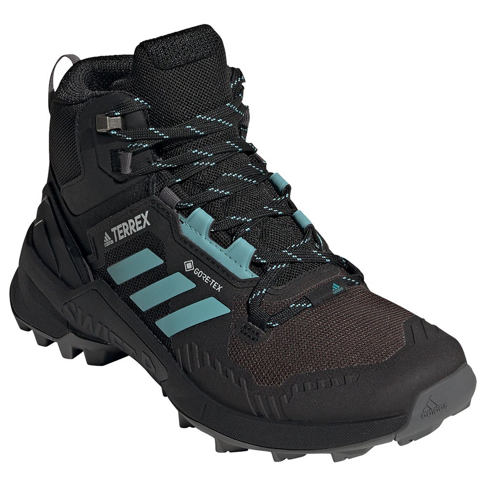 adidas adidas terrex r3 gore tex Terrex Swift R3 Mid Goretex Hiking Boots Black | Trekkinn