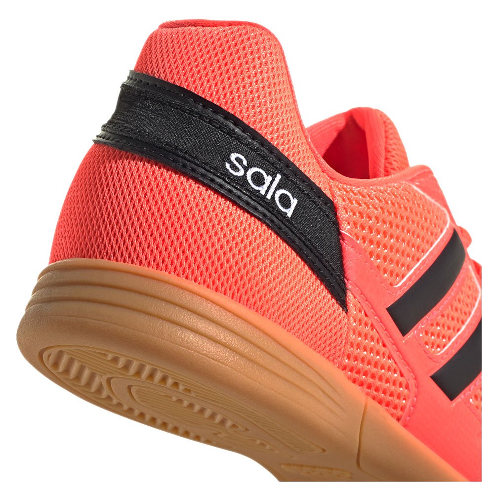 adidas Performance SUPER SALA 2 UNISEX - Indoor football boots - bold orange /footwear white/bold gold/orange - Zalando.co.uk