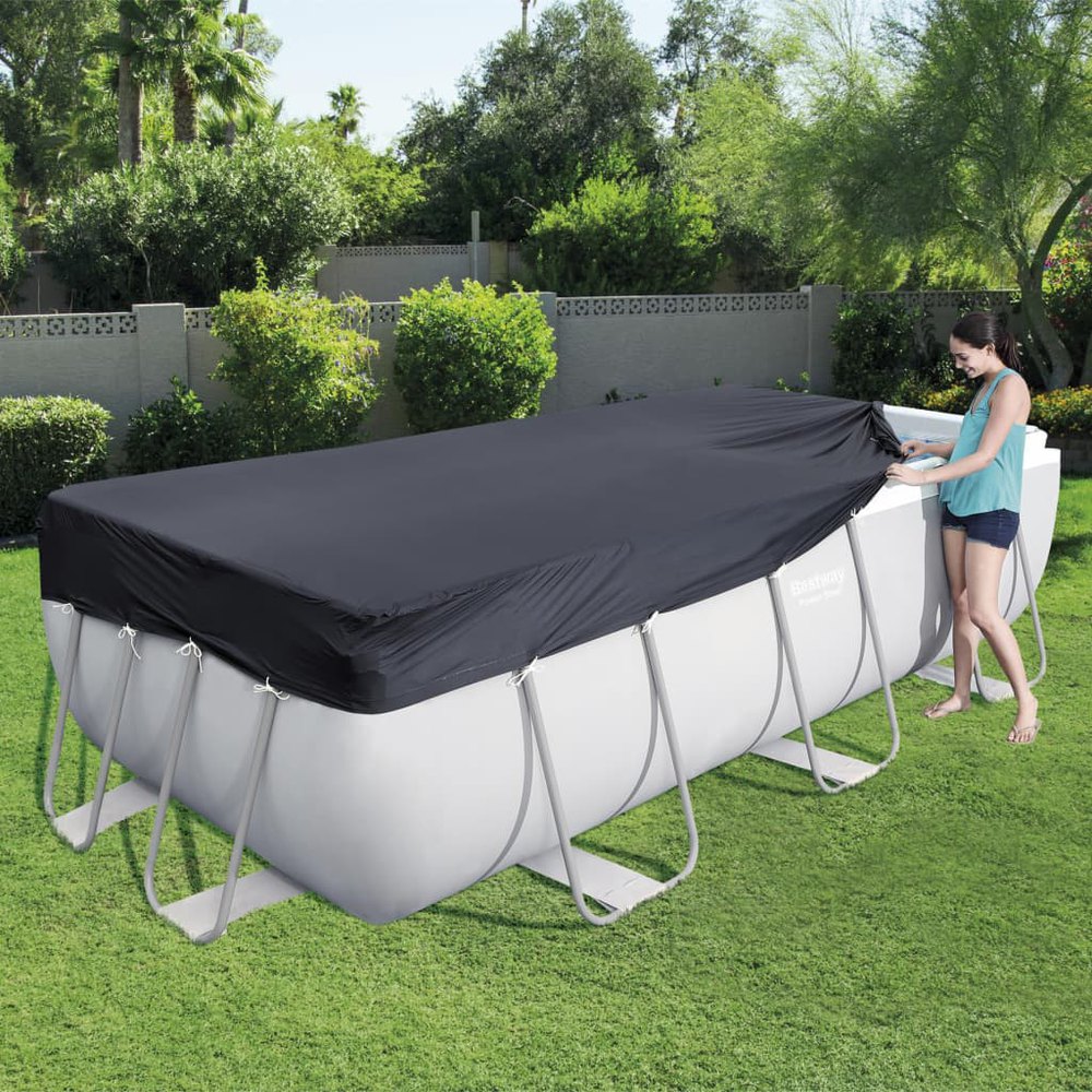 cover for Agate Bestway Grey Ø330cm protective cover for Ø300cm round above ground pool 