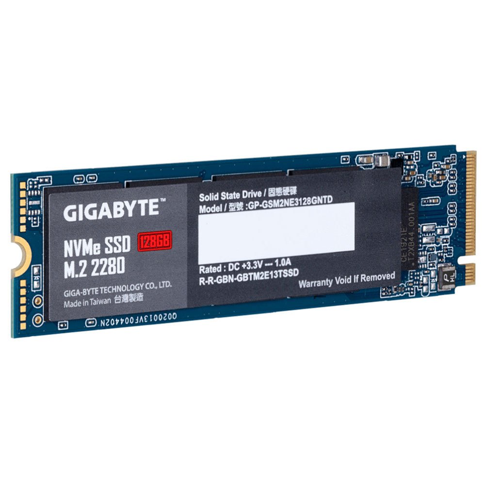 Ryd op begrænse Specialitet Gigabyte M.2 NVMe 128GB Hard Disc SSD Blue | Techinn