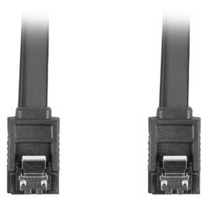 Elasticidad Mala fe golpear Lanberg Cable Sata III 6GB/s 30 cm Negro | Techinn