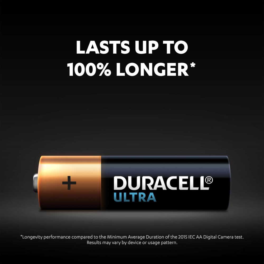 Duracell Batterie Alcaline Plus AA LR06 4 Unità