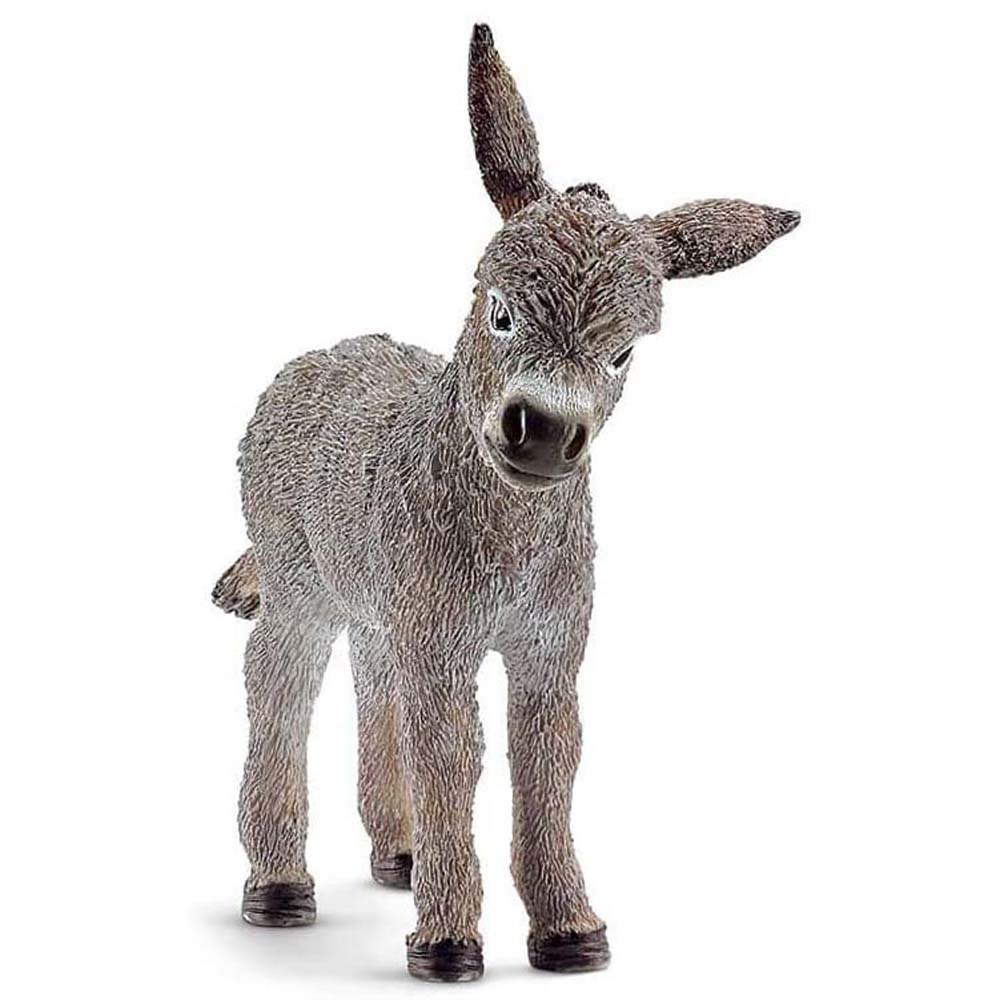 schleich-farm-yard-donkey-foal-figuuri