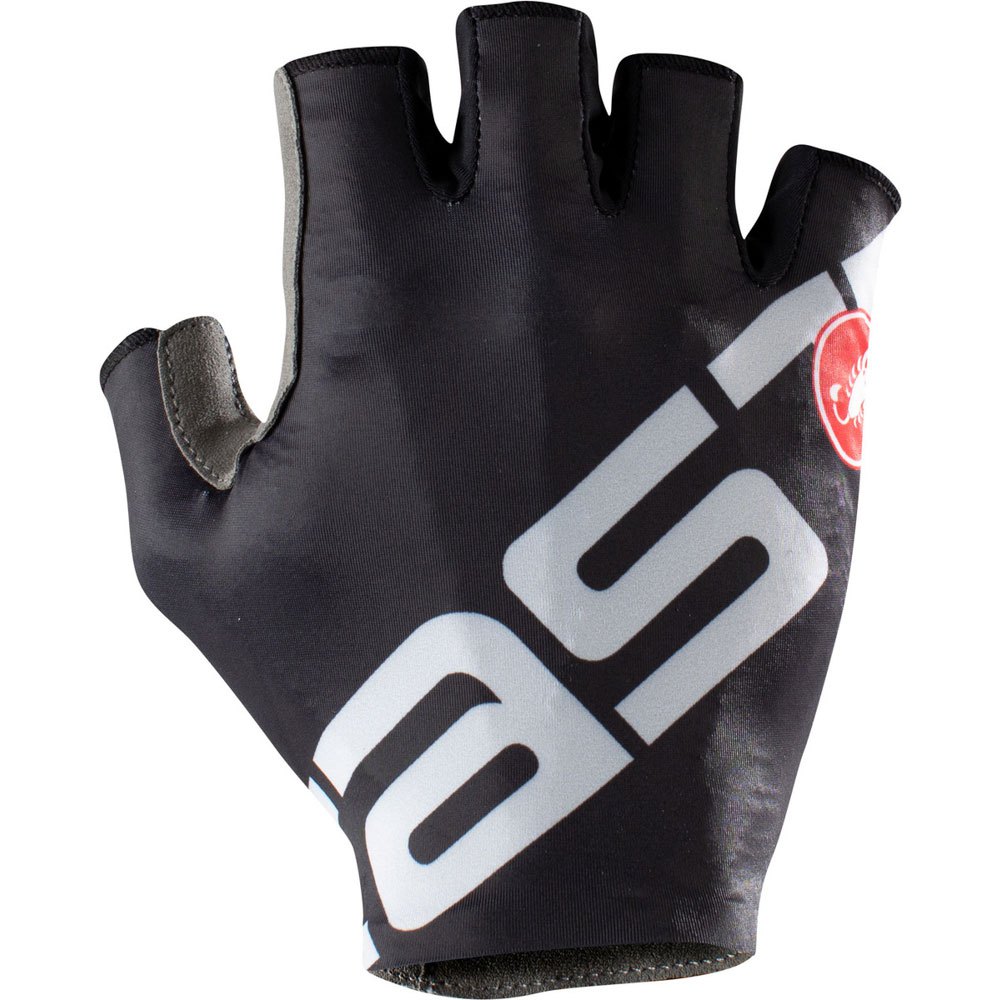 Black Castelli TEMPO Cycling Gloves mitts Size Medium 