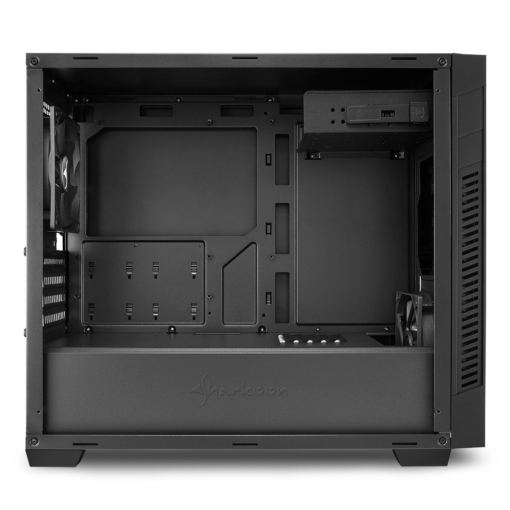 Sharkoon S1000 MICRO-ATX Negro PC Gaming Caja de Ordenador 