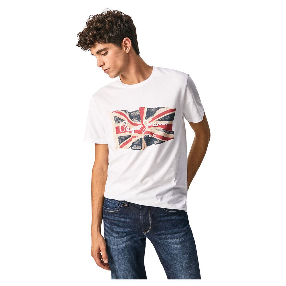 Pepe Jeans Denim Original Basic 3 N T-shirts in het Wit Dames Kleding voor voor heren T-shirts voor heren T-shirts met korte mouw 