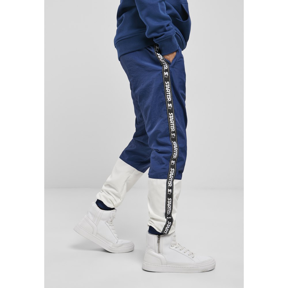 Urban classics Pantalones Starter Two Toned Azul |