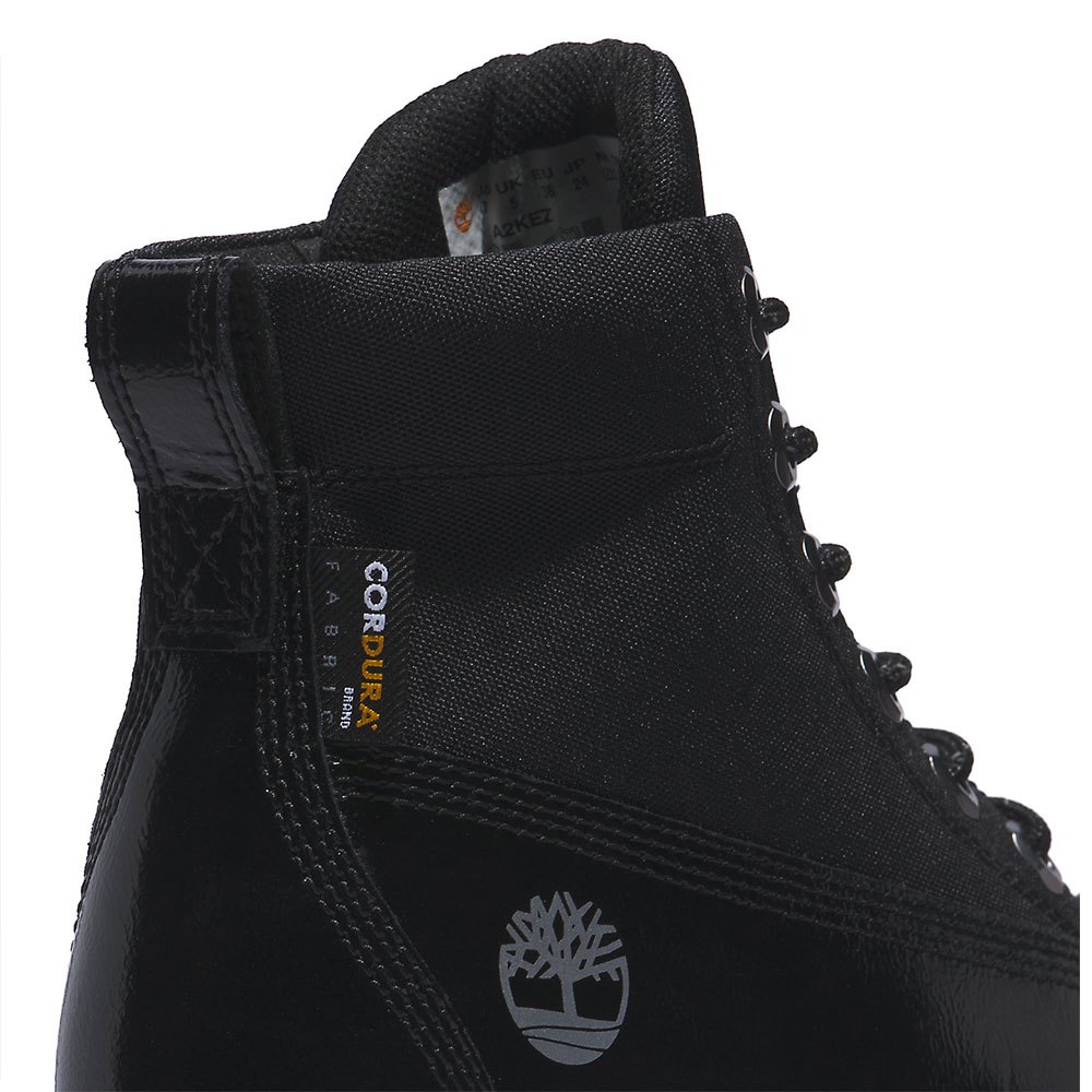 Timberland Greyfield Leather/Fabric Boots Black | Dressinn