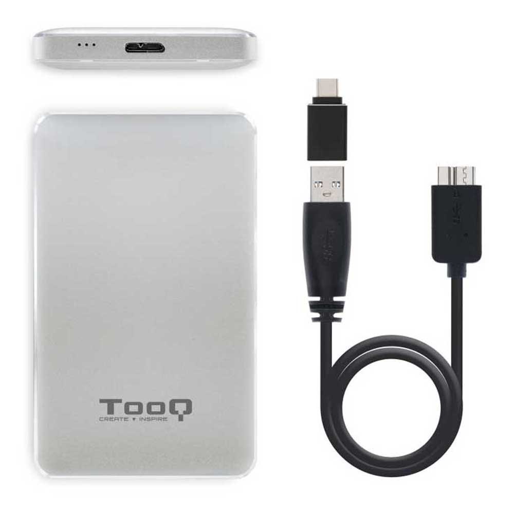 Tooq TQE-2531S USB C 3.1 Εξωτερική θήκη HDD/SSD