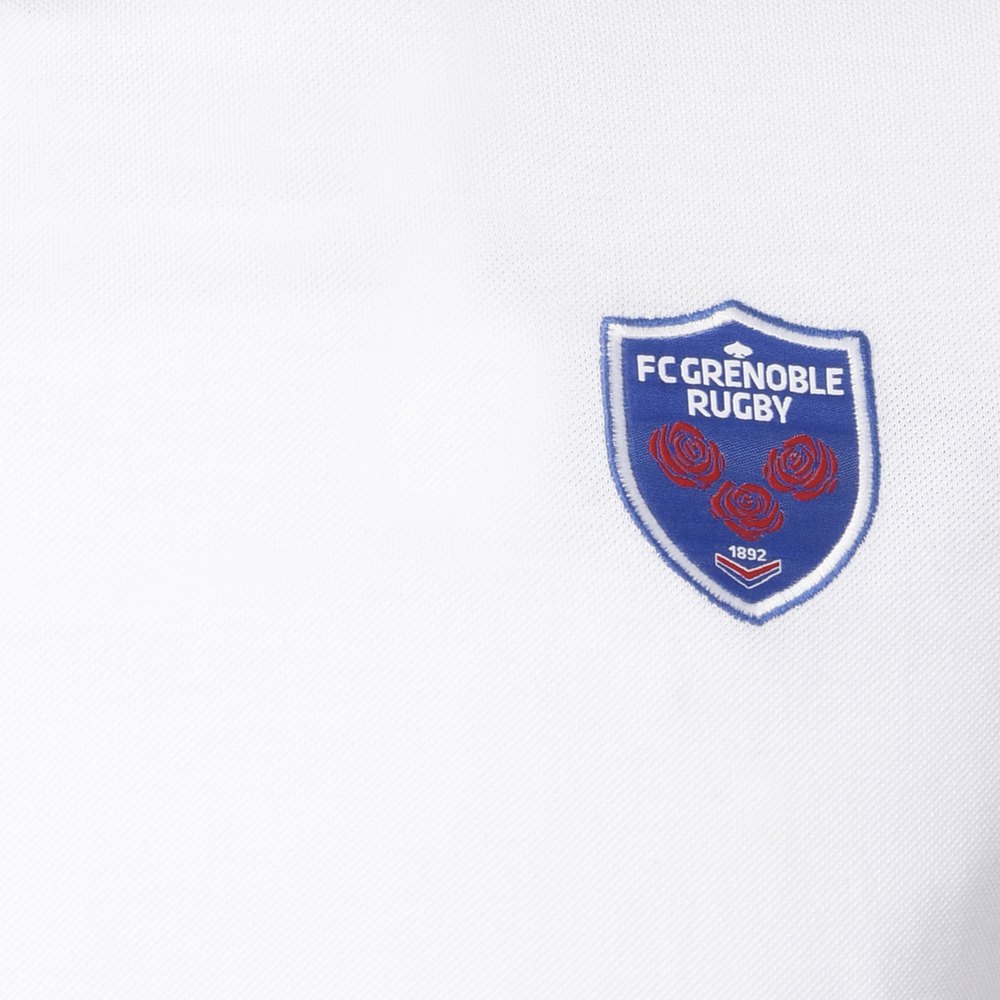 Kappa T-shirt Fc Grenoble 2020/21 Angelico Wit | Goalinn