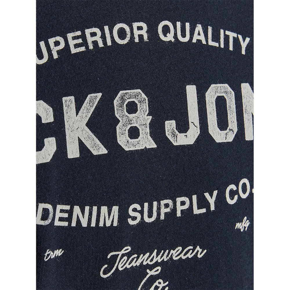 Jack & jones Jeans T-shirt met lange mouwen en ronde hals