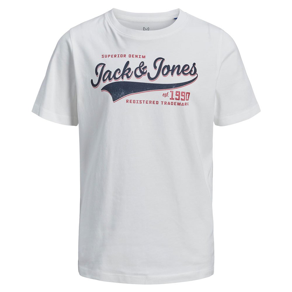 Jack & jones Logo T-shirt met korte mouwen en ronde hals