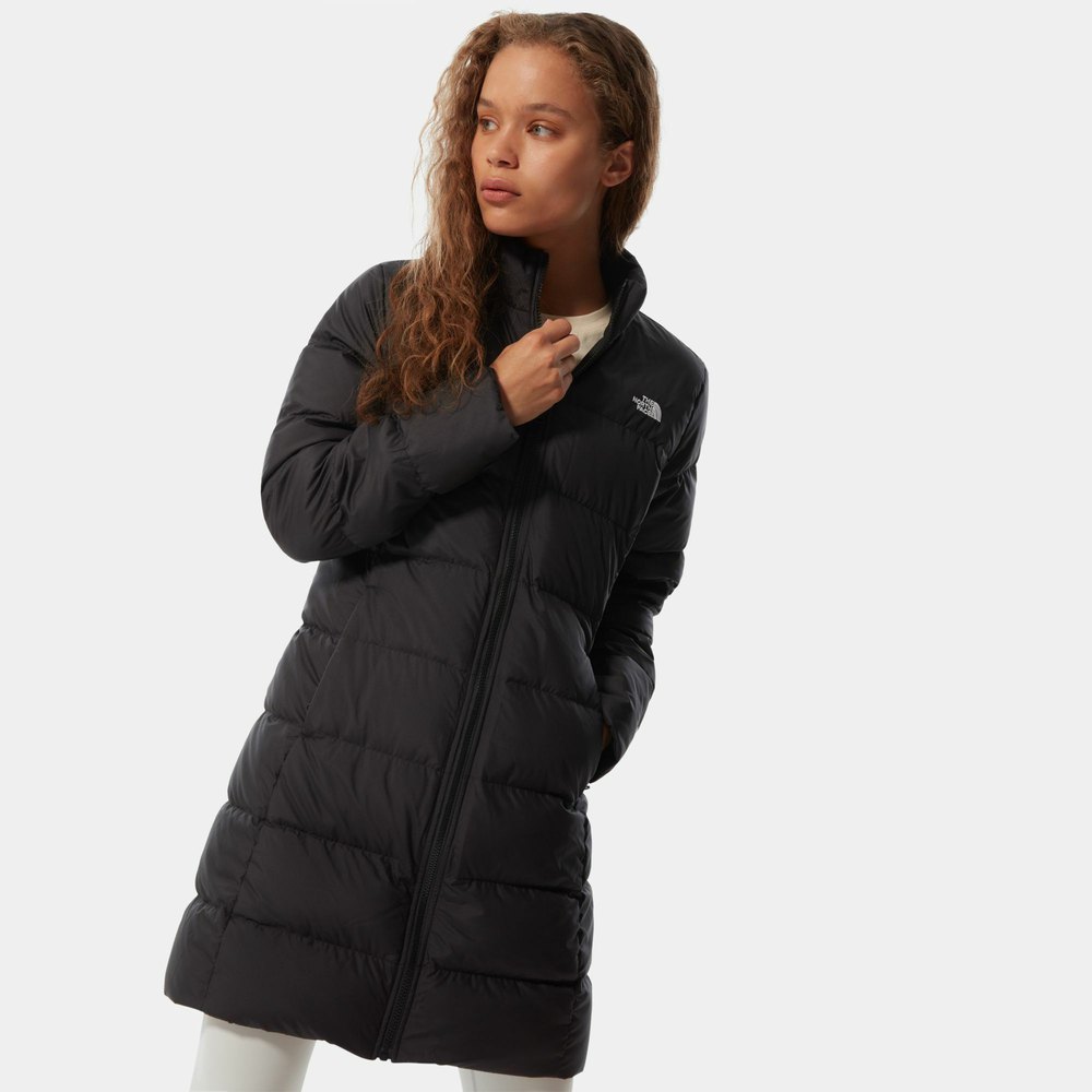 Accidentally volleyball Aviation The north face Parka The Recycled Suzanne Triclimate Black| Dressinn