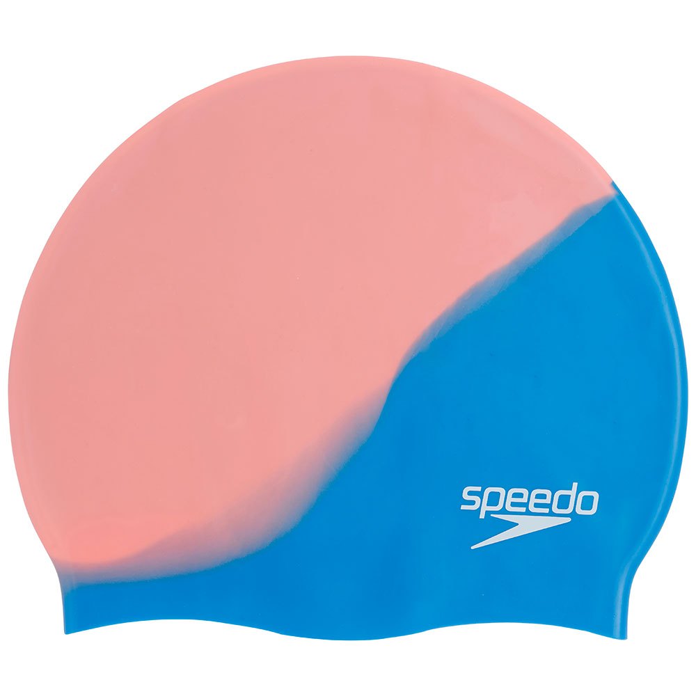 Speedo Performance Solid Silicone Swim Cap    Adult   BLUE 