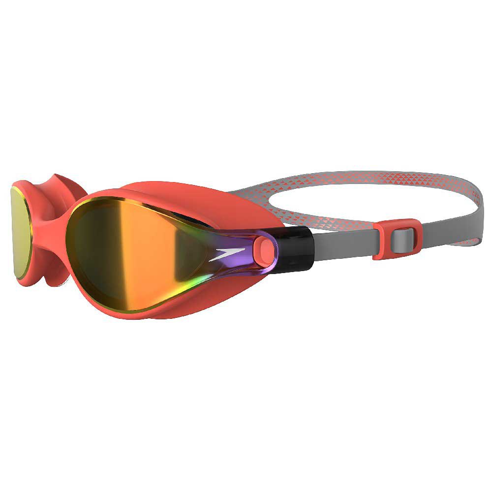Green Speedo Fastskin Elite Mirrored Swim Anti-Fog Goggles Damaged Packaging 