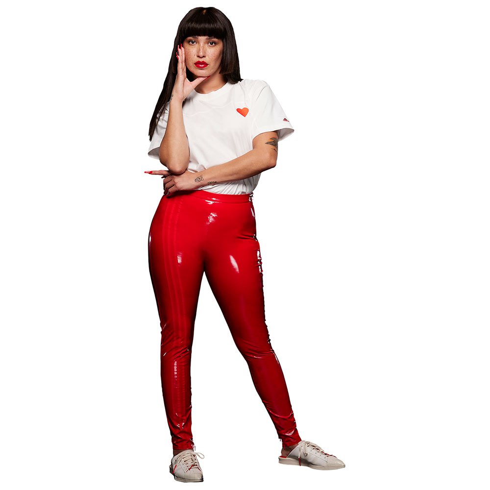 adidas Originals Ivy Park Latex Pants Red | Dressinn