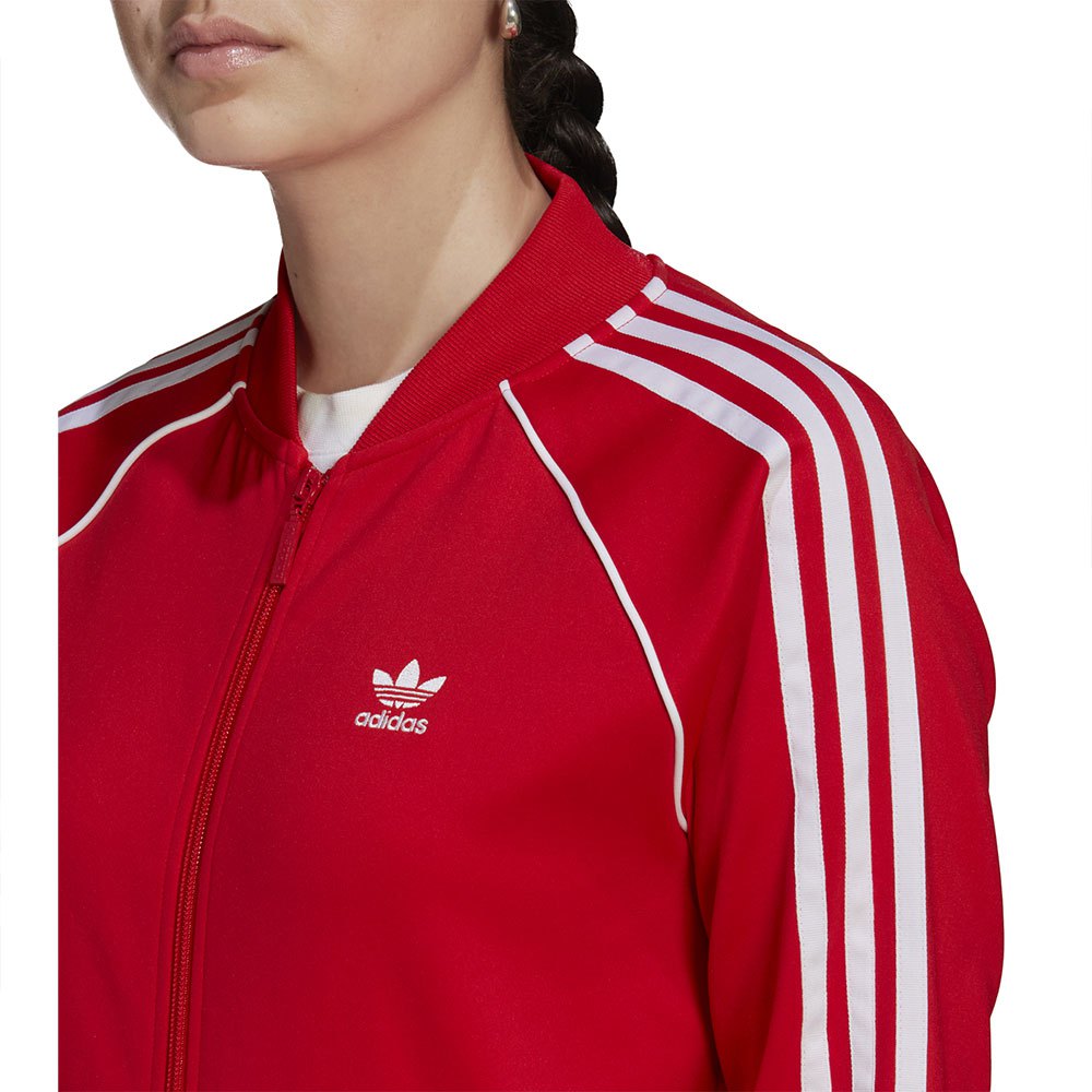 cobertura Disciplina Abolladura adidas Originals Superstar Jacket Red | Dressinn