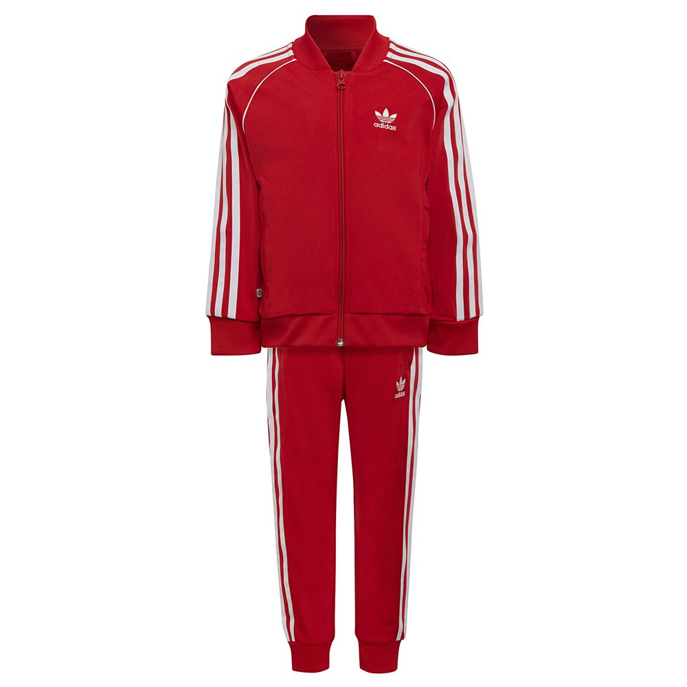 reinado efecto cultura adidas Originals Superstar Track Suit Red | Dressinn